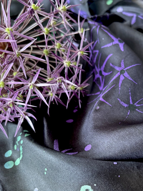Hedvábná šála - Allium — foto 6