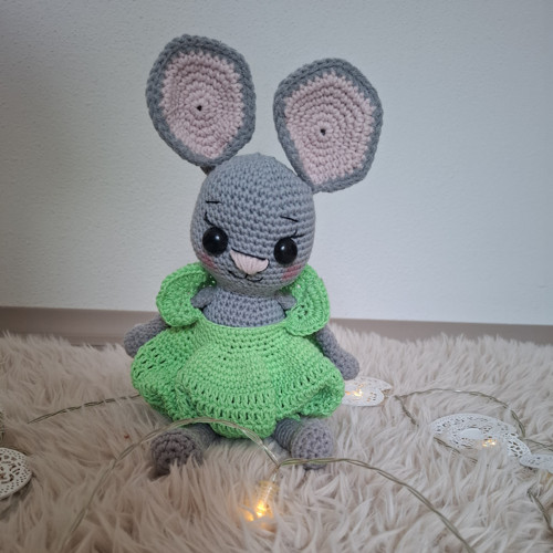 Háčkovaná myška Klárka — foto 5