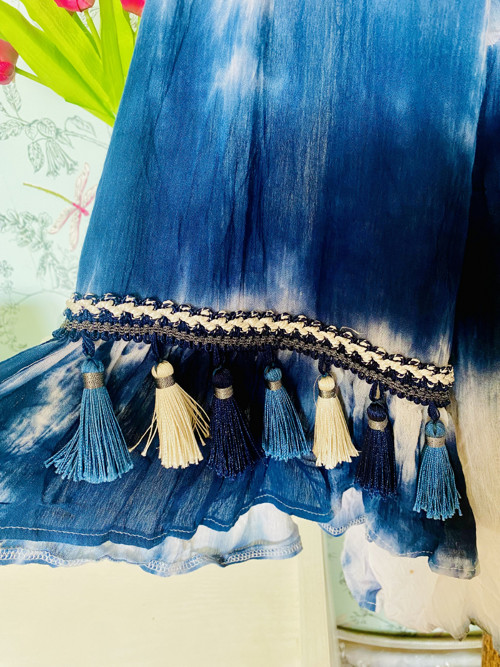 Boho šaty batika ombré — foto 4