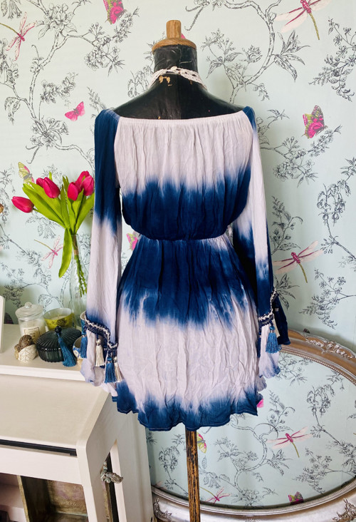 Boho šaty batika ombré — foto 6