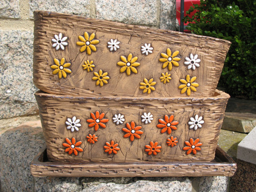 Truhlík- kytičky 35 cm — foto 3
