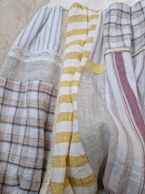 Lněný patchwork — foto 4