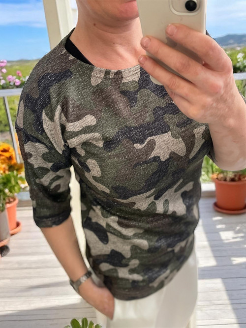 Dámské triko kamufláž M/L — foto 4