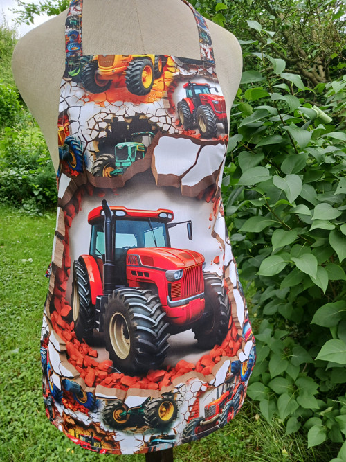 Zástěra dětská traktor 2 — foto 2