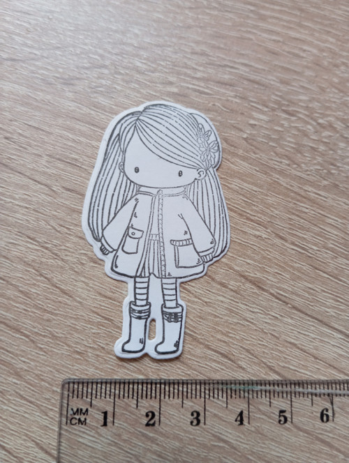 Samolepky , dívka 4 — foto 4