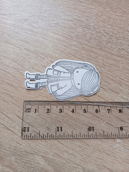 Samolepky , dívka 4 — foto 3