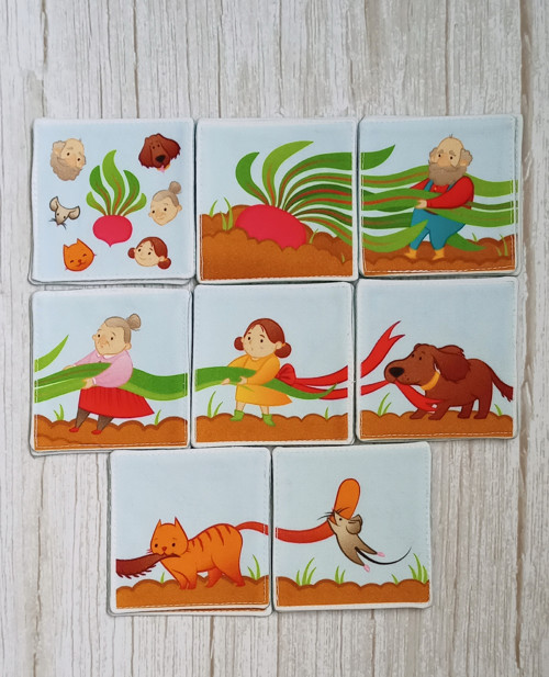 Textilní pexeso - O veliké řepě — foto 2