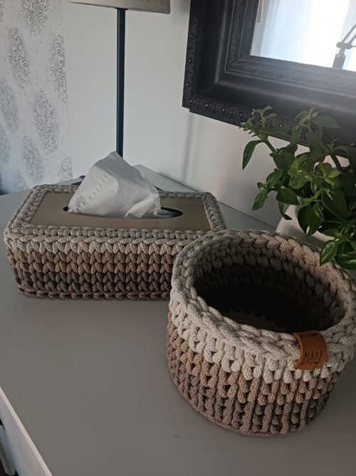 HÁČKOVANÝ KOŠÍK — foto 2