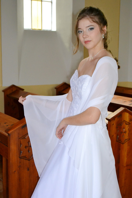Svatební šifonový šál 8 — foto 2