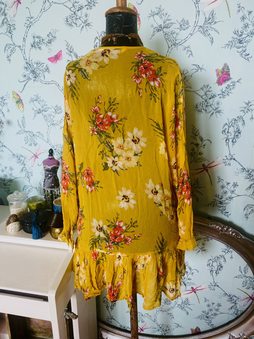 Tunika boho lehoučká v květu — foto 3