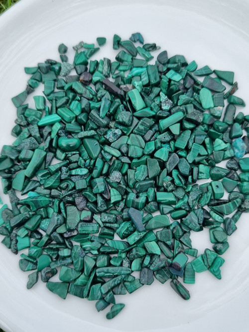 Malachit 4-6mm - 50g — foto 3