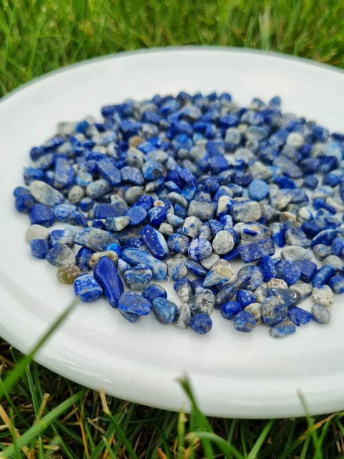 Lapis lazuli 4-6mm - 50g — foto 5