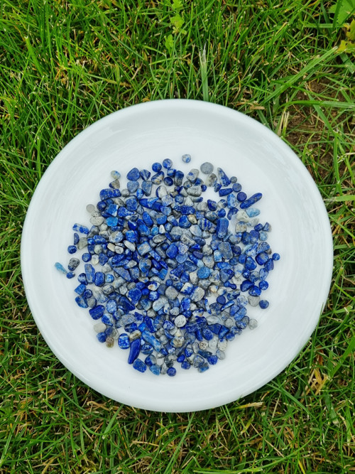 Lapis lazuli 4-6mm - 50g — foto 4