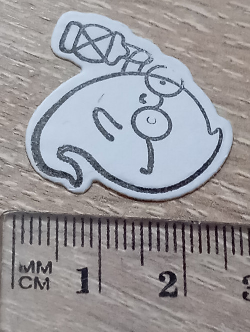 Samolepky ,mini duch — foto 4
