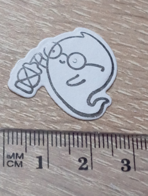 Samolepky ,mini duch — foto 3