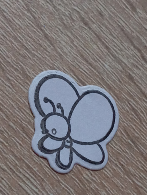 Samolepky mini motýl — foto 4