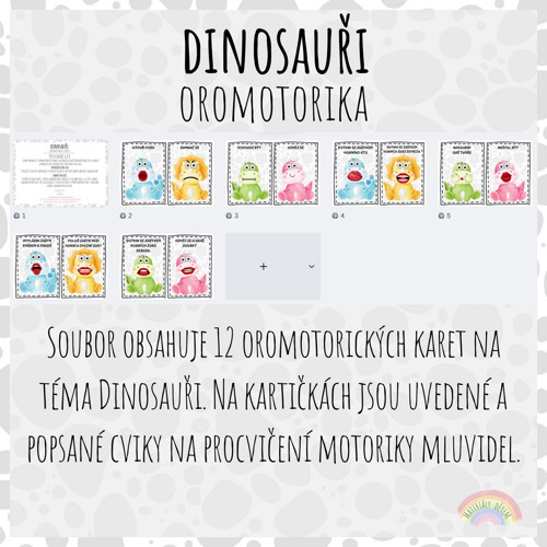 Dinosauři, oromotorika — foto 2