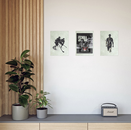 Betonový poster – Hokej — foto 5