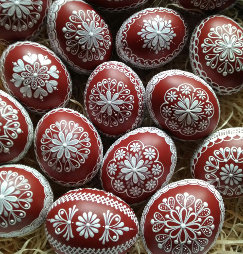 Červená velikonoční kraslice — foto 5
