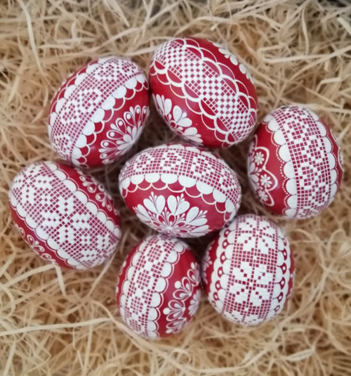 Červená velikonoční kraslice — foto 2