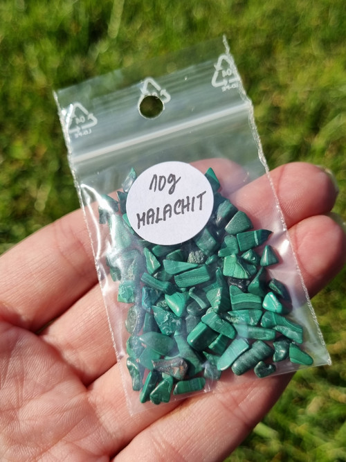 Malachit 4-6mm - 10g — foto 6