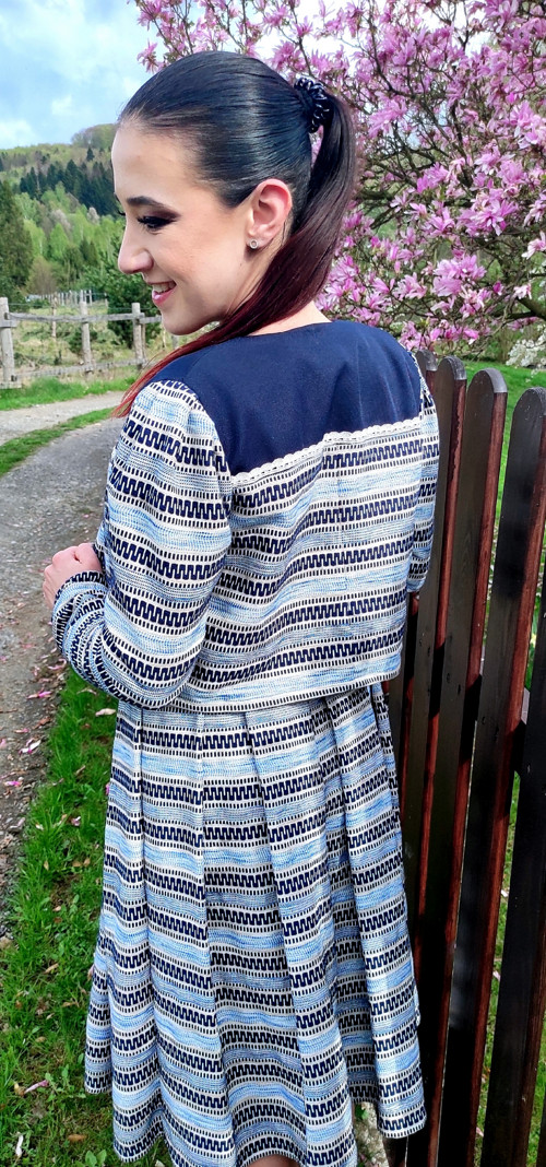 Oversized crop sáčko — foto 2