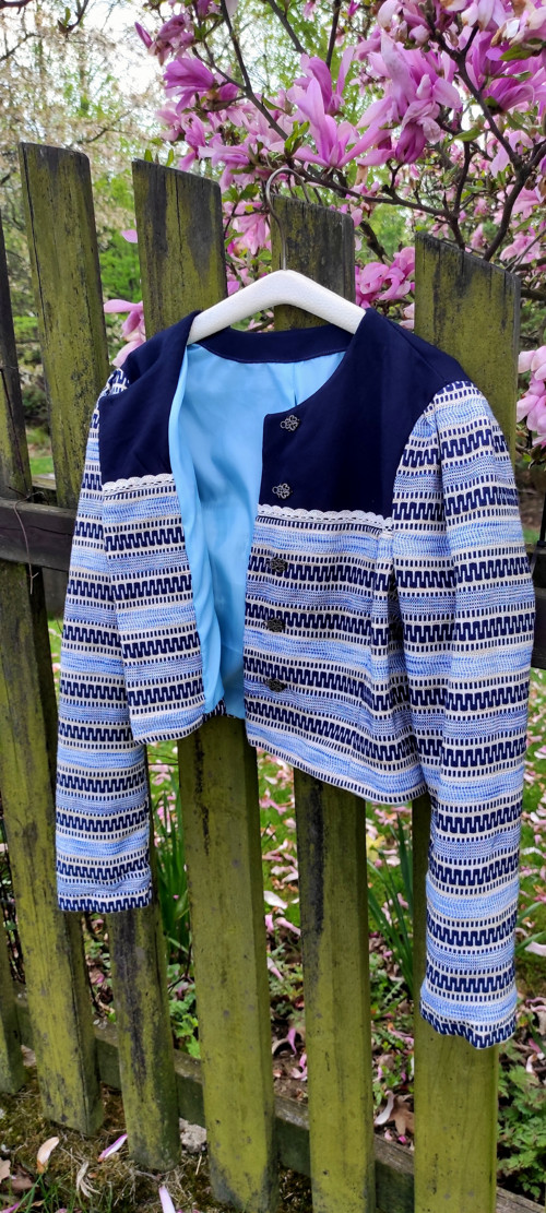 Oversized crop sáčko — foto 5