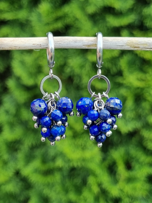 Lapis lazuli hrozny - chirurgická ocel — foto 2