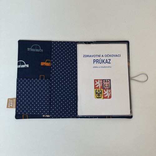 Obal na očkovací průkaz - autíčka — foto 5