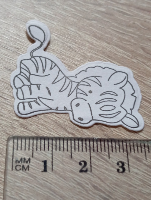 Samolepky zebra — foto 2