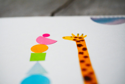 Zebra a žirafa — foto 2