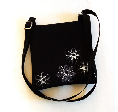 Crossbody-*ČERNOBÍLÁ ELEGANTNÍ*SLEVA! — foto 2