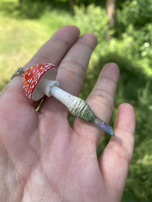 Muchomůrka...náhrdelník — foto 3
