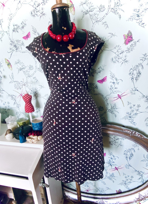 Šaty retro dots — foto 2