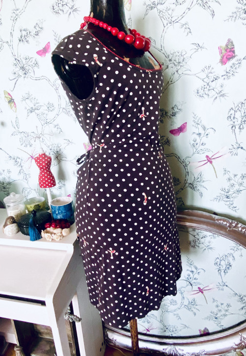 Šaty retro dots — foto 4