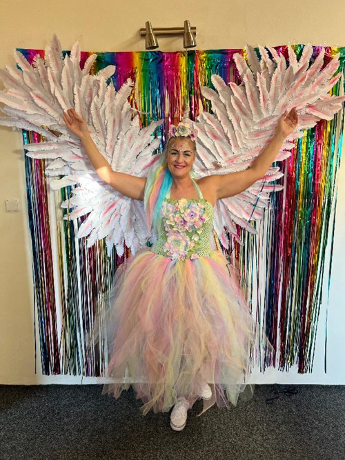 Kostým lesní víla - tutu šaty — foto 3
