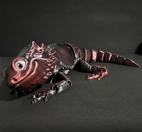 Agama Vousatá - 26 cm - 3D Tisk — foto 4
