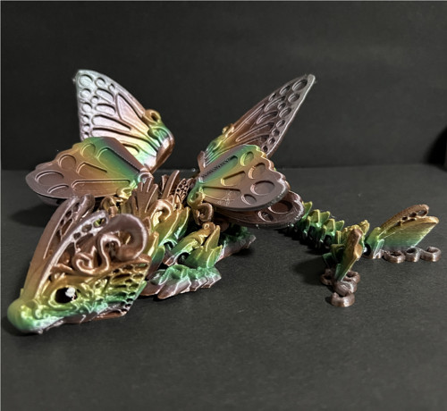 Motýlí Drak - 23 cm - 3D Tisk — foto 4