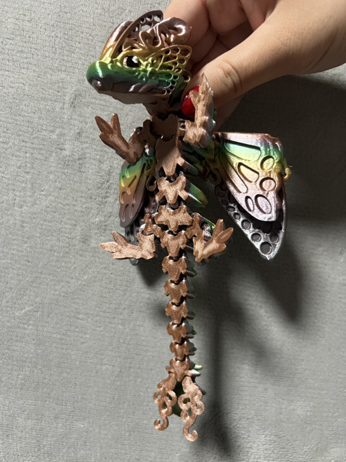 Motýlí Drak - 23 cm - 3D Tisk — foto 3
