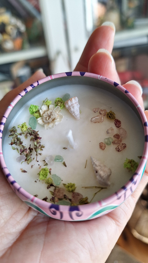 Sójová svíčka BOHO / pro učitelku/učitele — foto 3
