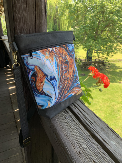 Míchání barev- crossbody taška — foto 2