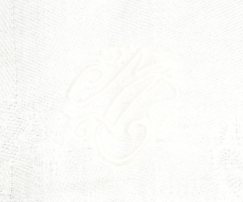 UBROUSEK, dečka, prostírání, monogram MG / GM — foto 6