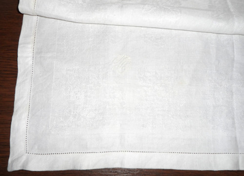 UBROUSEK, dečka, prostírání, monogram MG / GM — foto 3