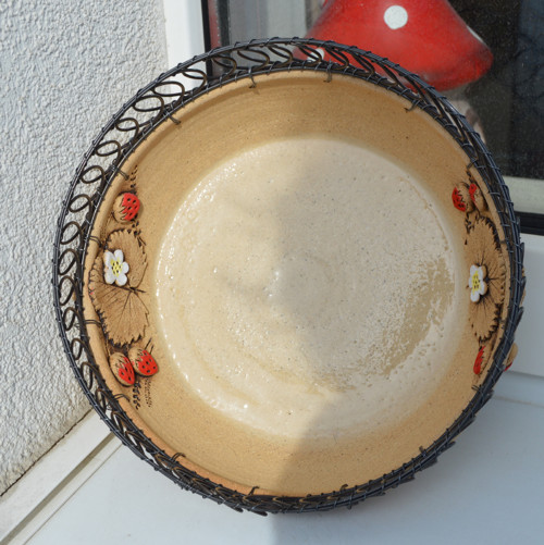 Drátovaná miska Jahodová — foto 3