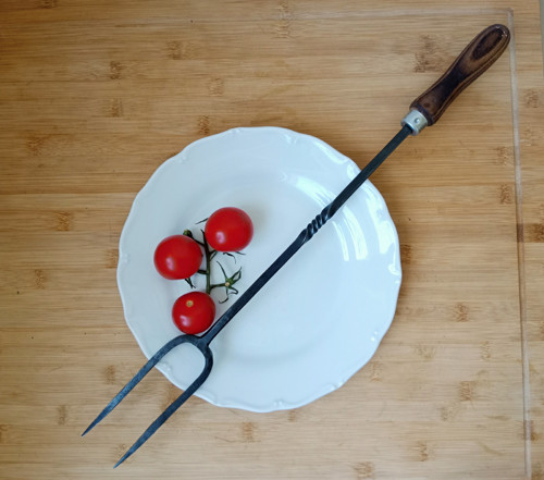 Opékací vidlička velká 51 cm. — foto 4
