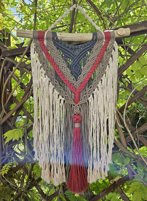 Boho macramé Gargáno multicolor — foto 6