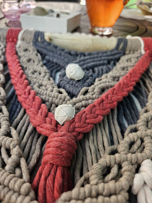 Boho macramé Gargáno multicolor — foto 4