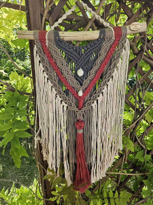 Boho macramé Gargáno multicolor — foto 2