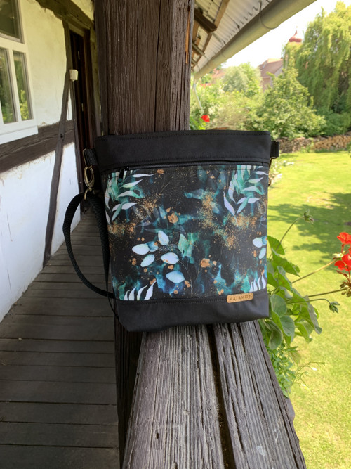 Crossbody kabelka - zelené listy — foto 2