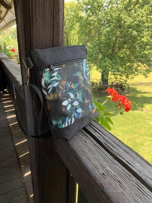 Crossbody kabelka - zelené listy — foto 5